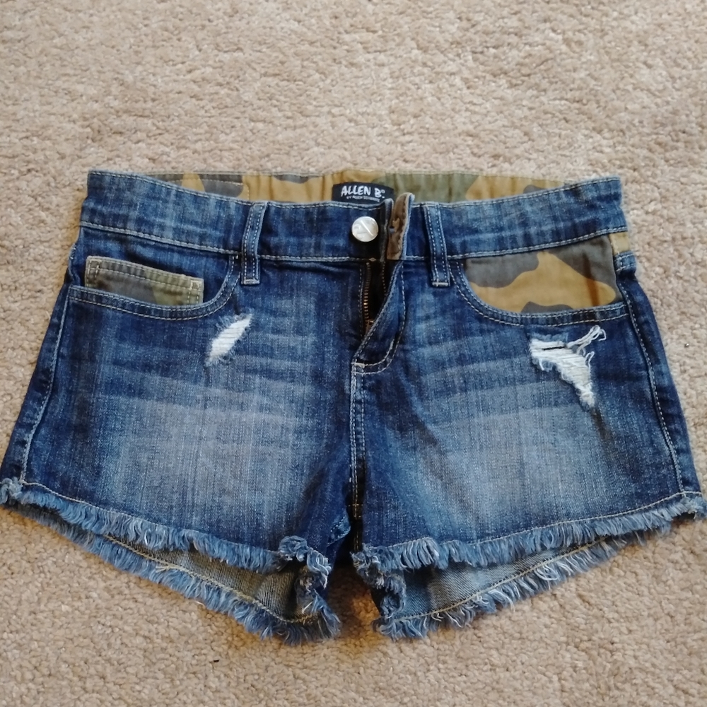 Denim shorts
